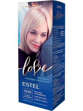 ESTEL LOVE крем-краска д/волос т.10.65 блондин жемчужный в4692