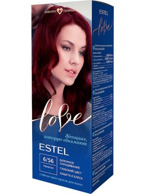 ESTEL LOVE крем-краска д/волос т.6.56 махагон в4703