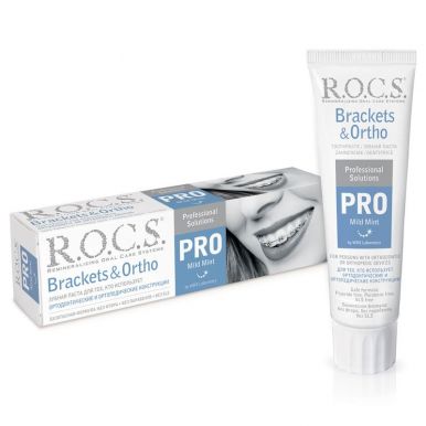 ROCS PRO паста зубная brackets&ortho 135г