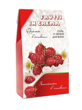 Frutti In Crema соль с пеной для ванн Земляника в сливках, 500 г