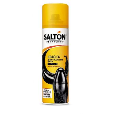 Salton Classic краска для обновления цвета гладкой кожи, цвет: черный, 250 мл