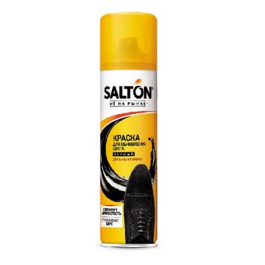Salton Classic краска для обновления цвета замшевой кожи, цвет: черный, 250 мл
