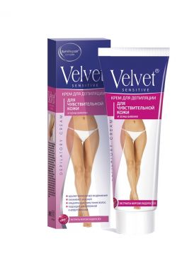 Velvet крем для депиляции для чувствительной кожи и зоны бикини, 100 мл