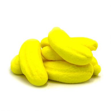 Конфеты-маршмеллоу "Бананы с шоколадной начинкой", 125 г