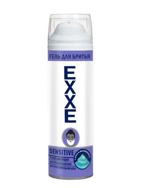 Exxe гель для бритья Sensitivee для чувствительной кожи, 200 мл