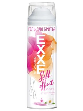 Exxe гель для бритья Sensitivee Женский Silk Effect, 200 мл