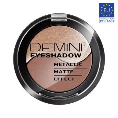 Demini тени для век Metallic Matte Effect eye shadow двойные, 4,5 г, 6 шт, №806