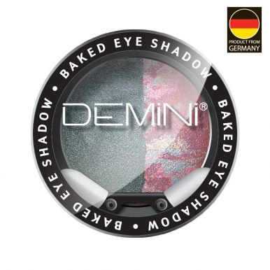 DEMINI Тени для век запеченные Baked Eye Shadow №10  Графитовый метеорит