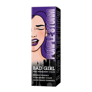 BAD GIRL средство д/волос оттеночное purple storm фиолетовый 150мл