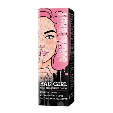 BAD GIRL средство д/волос оттеночное sugar baby пастельный розовый 150мл