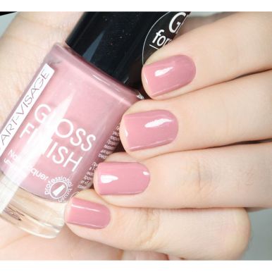Art-Visage лак для ногтей Gloss Finish №113, Розовый шоколад, 8,5 мл