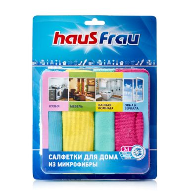 Haus Frau салфетки набор из микрофибры кухня, мебель, ванная, стеклянная
