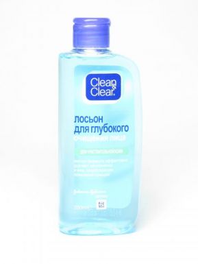J&J Clean&Clear Очищающий лосьон для чувствительной кожи, 200 мл