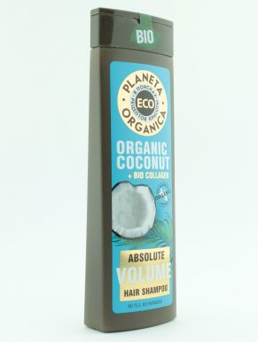PLANETA ORGANICA Шампунь для волос Organic coconut+bio collagen 520 мл.