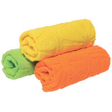 BARKAS-TEKS полотенце махровое апельсины цв.салатовый 30*50см