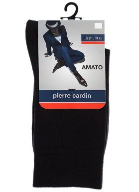 PIERRE CARDIN носки мужские amato черный р.45-47