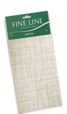 FINE LINE фартук с карманом рогожка цв.серый 65*85 18858-1