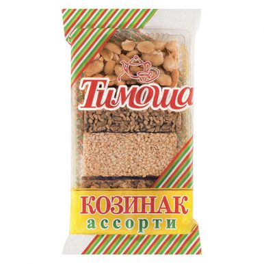 Козинак ассорти ТИМОША арахис, кунжут, подсолнечник, 225 гр