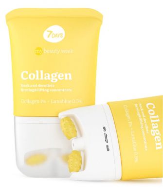7DAYS My beauty week крем-концентрат д/шеи и зоны декольте укрепляющий с collagen 80мл