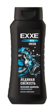 EXXE MEN шампунь д/всех типов волос тонизирующий fresh 400мл