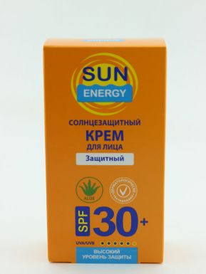 Sun Energy Солнцезащитный крем для лица SPF 30 30мл