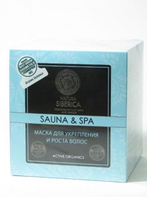 Natura Siberica "Sauna&Spa "Маска д/укрепления и роста волос 370мл 2093