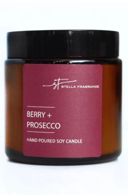 STELLA FRAGRANCE свеча ароматическая berry prosecco 90г