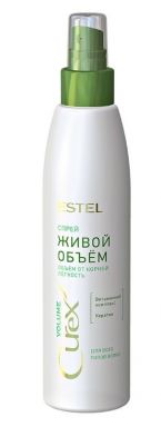 ESTEL Curex volume спрей д/всех типов волос  живой объем 200мл