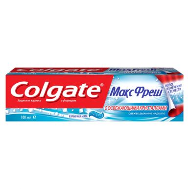 Colgate зубная паста, 100 мл, Максфреш Взрывная мята, артикул: Fcn89271