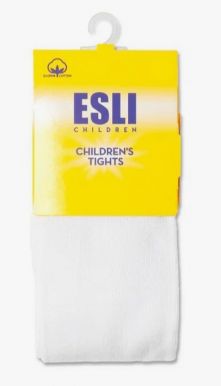 ESLI колготки детские р.116-122 (18), 000 белый