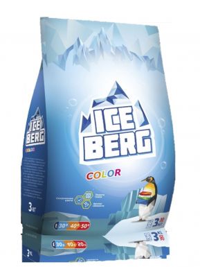 БАРХИМ iceberg color порошок стир д/цветных изделий 3кг пр-во Беларусь