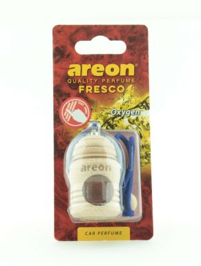 Ароматизатор на зеркало Areon fresco, бутылочка, oxygen, артикул: 4605311