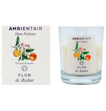AMBIENTAIR свеча аромат. в стакане цветок апельсина flor de azahar VV001AZAP