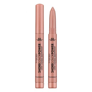 DEBORAH Тени карандаш стойкие 24ORE COLOR POWER EYESHADOW тон 03 розово-бронзовый