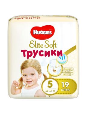 Huggies Elite Soft трусики-подгузники 5, 12-17 кг, 19 шт