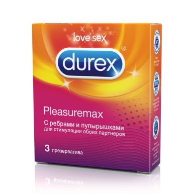 Durex Pleasuremax презервативы 3 шт