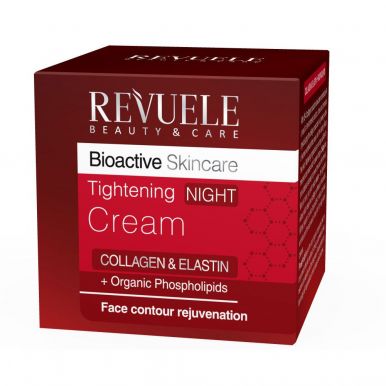 Revuele Bioactive skincare Collagen&Elastin+ Organic Phospholipids Подтягивающий крем для лица Ночь_