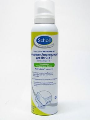 SCHOLL Дезодорант-антиперспирант для ног Fresh Step 150 мл