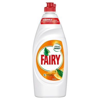 Fairy средство для мытья посуды Апельсин и Лимонник, 650 мл