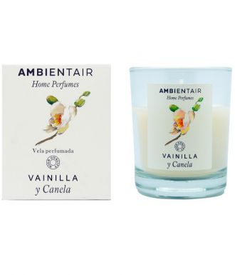 AMBIENTAIR свеча аромат. в стакане ваниль и корица vainilla y canela VV001VCAP