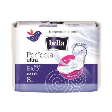Bella Perfecta Ultra Maxi Blue супертонкие 8 шт, артикул: Be-013-Mw08-008