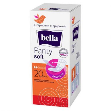 BELLA Panty soft прокладки ежедневные 20шт BE-021-RN20-098