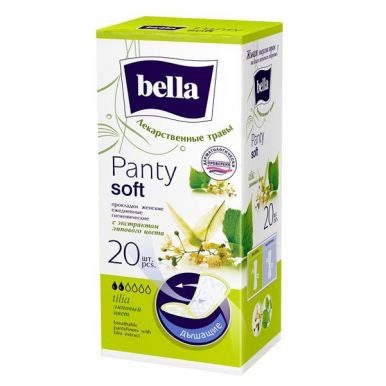 Bella Panty ежедневные прокладки Soft Tilia 20 шт, артикул: Be-021-Rz20-001