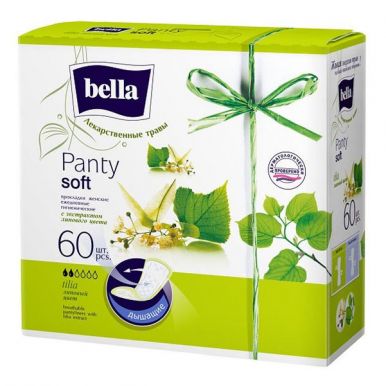 Bella Panty ежедневные прокладки Soft Tilia 60 шт, артикул: Be-021-Rz60-002