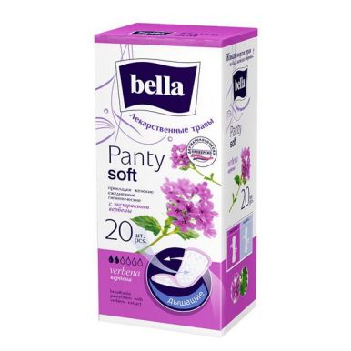 Bella Panty ежедневные прокладки Soft Verbena 20 шт, артикул: Be-021-Rz20-002
