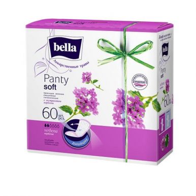 BELLA Panty soft прокладки ежедневные verbena 60шт BE-021-RZ60-003