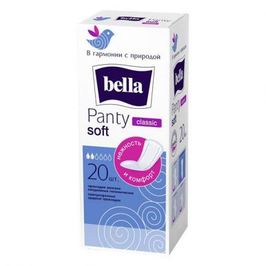BELLA Panty прокладки ежедневные classic 20шт BE-021-RN20-099