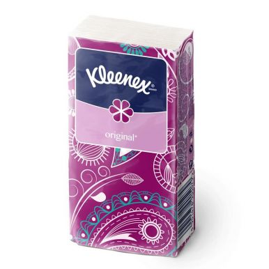Kleenex носовые платочки Original, белые