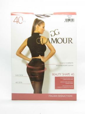 Glamour колготки BEAUTY SHAPE 40 р. 5-XL цвет DAINO