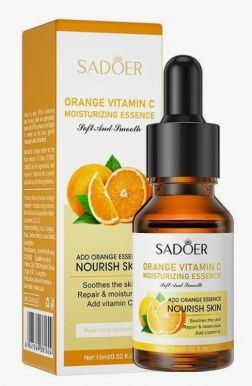 SADOER сыворотка д/лица увлажняющая vitamin c апельсин 15мл